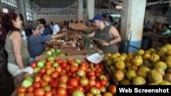 Agromercado cubano