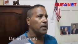 El cubano que enarboló la bandera estadounidense en desfile castrista