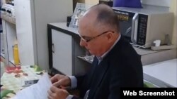 El periodista cubano Roberto Jesús Quiñones Haces. (Captura de video/Cubanet)