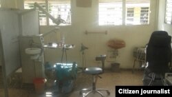 Reporta Cuba. Salón de clínica estomatológica. Foto: Nilo Alejandro.