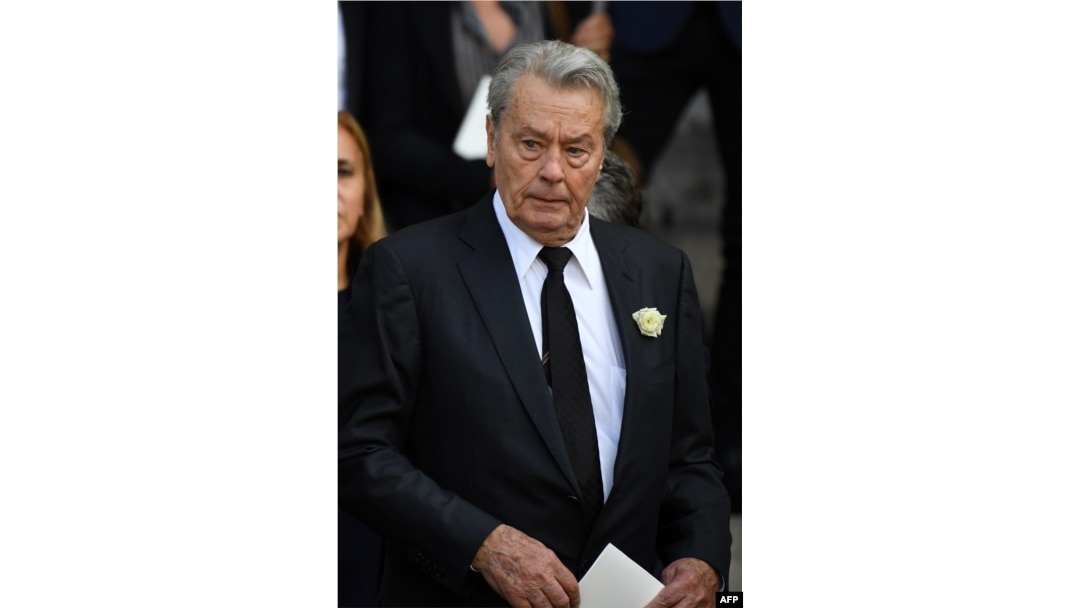 Alain Delon, en 2017.