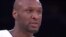 Lamar Odom cuando jugaba con los Lakers.