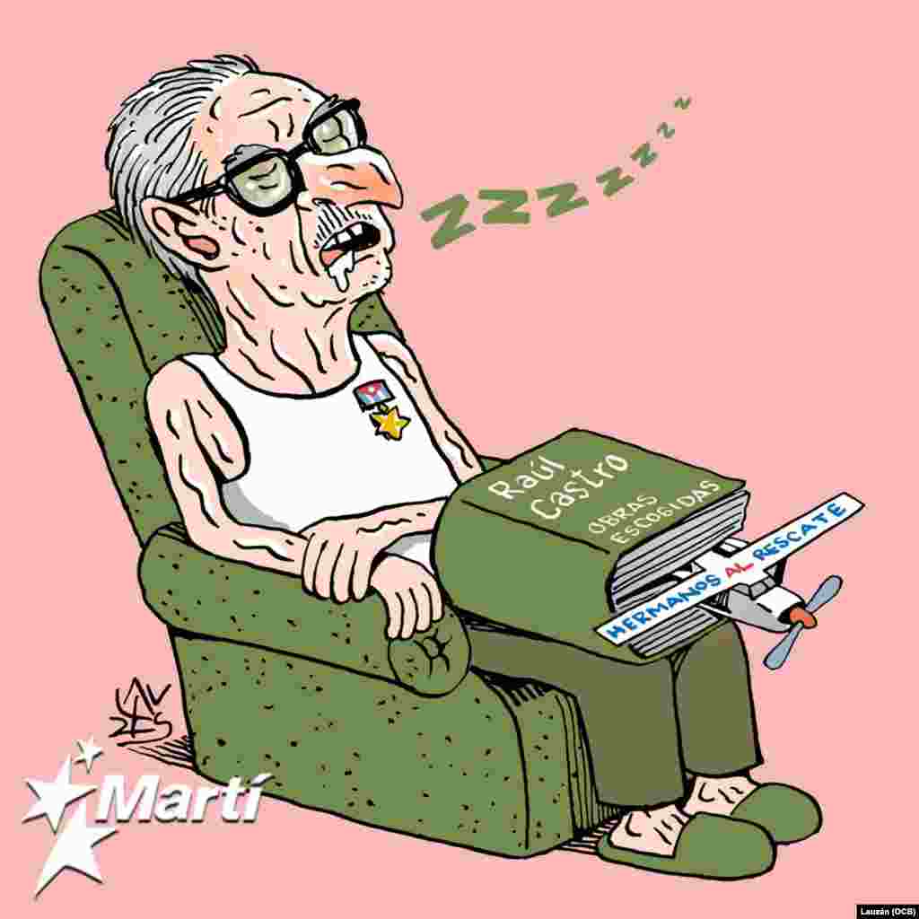 Mientras en EEUU existen pruebas para procesar a Raúl Castro por atacar avionetas de Hermanos al Rescate, Cuba presenta sus obras escogidas.