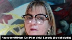 Miriam del Pilar Vilar Escoda, víctima número 34 de feminicidio en Cuba. (Foto: Facebook/Miriam Del Pilar Vidal Escoda)