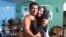 Samuel Pupo Martínez junto a su esposa, Yuneisy Santana González. (Foto: Facebook/Yuneisy Santana)