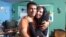 Samuel Pupo Martínez junto a su esposa, Yuneisy Santana González. (Foto: Facebook)