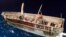 Embarcación utilizada por cubanos que intentaron llegar a suelo estadounidense a través del mar.