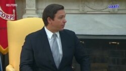 Gobernador de la Florida se reúne con el presidente Donald Trump