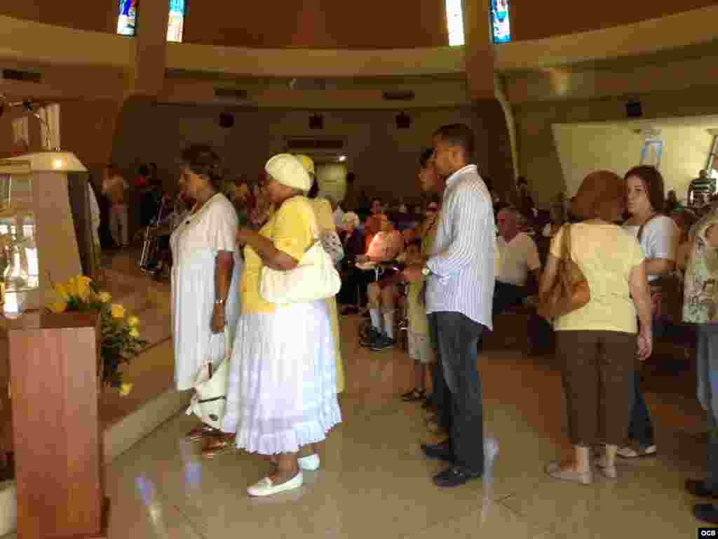 Celebración de la Virgen en la Ermita de la Caridad del Cobre