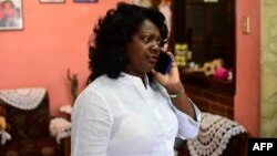 Berta Soler, líder de las Damas de Blanco.