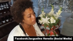 Jacqueline Heredia Morales, presa política cubana. (Facebook/Jacgueline Heredia)