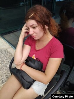 Daria Jiménez está agotada de la situación: "Estamos vivos, pero nos sentimos medio muertos", confiesa. (Foto: Cortesía de los entrevistados)
