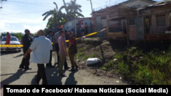 Operativo policial en Guanabacoa investiga la muerte del niño de tres años Eudis Yanyel Bueno Bec.