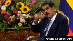 El presidente de Venezuela, Nicolás Maduro, en una foto de archivo. (AP Foto/Ariana Cubillos)