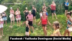 Facebook grab Yadiiuska Domínguez