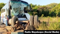 Accidente masivo en Madruga / Foto: Radio Mayabeque