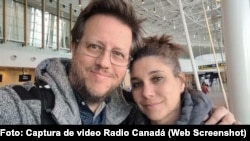 Christian Maurais y Caroline Tétraul, una pareja de turistas canadienses que vivió una terrible experiencia en Cuba