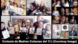 Madres de prisioneros políticos del 11J en Cuba