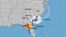 La tormenta tropical Debby