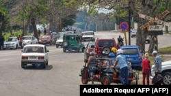 Crisis del transporte en Cuba.