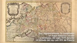 Falso: Un mapa francés del siglo XVII prueba que “Ucrania entonces no existía” 