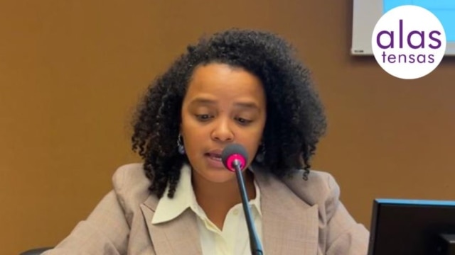 Declaraciones de Yanelys Núñez, especialista de género del Observatorio de Alas Tensas - noviembre 19, 2025