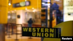 Una sucursal de Western Union en una imagen de Archivo