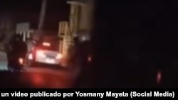 Imagen de archivo de una protesta por apagones en Cuba