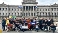 Declaraciones de Luis Estrada, presidente de la asociación civil "Cubanos Libres en Uruguay" 