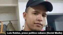 Luis Robles, preso político cubano