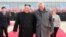 El líder norcoreano Kim Jong Un despide a Miguel Díaz-Canel y su esposa Lis Cuesta en Pyongyang, el 7 de noviembre de 2018 publicada por la Agencia Central de Noticias de Corea del Norte (KCNA). KCNA vía REUTERS