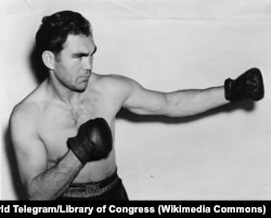 Max Schmeling. (Wm. C. Greene, World Telegram/Library of Congress)