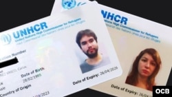 Pareja cubana-rusa obtiene refugio de la UNHCR