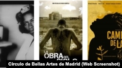 Algunos de los filmes que integran la muestra. (Captura de pantalla/Círculo de Bellas Artes de Madrid)
