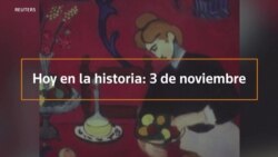 Hoy en la historia: 3 de noviembre