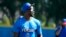 El bateador cubano Jorge Soler durante un entrenamiento con la Federación Profesional Cubana de Béisbol (FEPCUBE). (AP/Lynne Sladky)