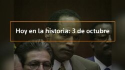 Hoy en la historia: 3 de octubre
