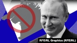 El presidente ruso Vladimir Putin, collage