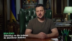 Falso: Zelenskyy ordena al ejército abandonar Advíivka inmediatamente