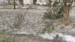 "Parece que estamos en Canadá", cubanos no salen del asombro tras lluvia de granizos