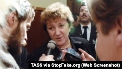 Galina Starovoytova, foto del archivo de TASS