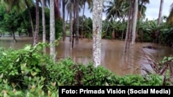 Inundaciones en Baracoa / Foto: Primada Visión