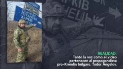 Falso: Un oficial búlgaro de la OTAN se encontraba en Avdíivka cuando estaba bajo control de las FFAA de Ucrania