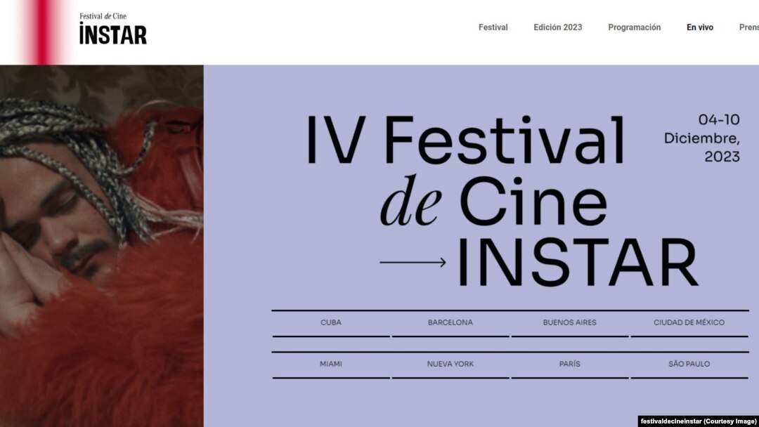 Portada del IV Festival Internacional de Cine INSTAR