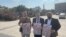 Diputados ucranianos Olexandr Merezhko y Maryan Zablotsky, y el diputado salvadoreño Ricardo Godoy, anunciaron el Premio Boitel 2023 ante la histórica iglesia de San Miguel, en el centro de Kyiv.