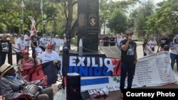 Cubanos se manifiestan alrededor del mundo en el Día de los Derechos Humanos