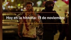 Hoy en la historia: 13 de noviembre