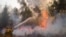 Imagen del incendio forestal en Pinares de Mayarí, publicada en Facebook por el periodista Emilio Rodríguez Pupo. 