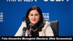 Johana Tablada, subdirectora de asuntos estadounidenses del Minrex / Foto Alexandre Meneghini (Reuters)