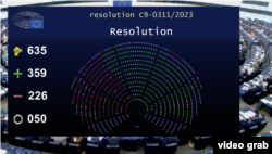 Así fue la votación en el Parlamento Europeo.